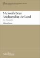 My Soul's Been Anchored in the Lord SATB choral sheet music cover